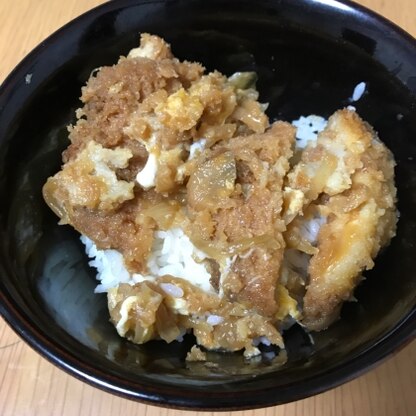 冷凍チキンカツでやってみました。
簡単でおいしくできました。
ありがとうございました！